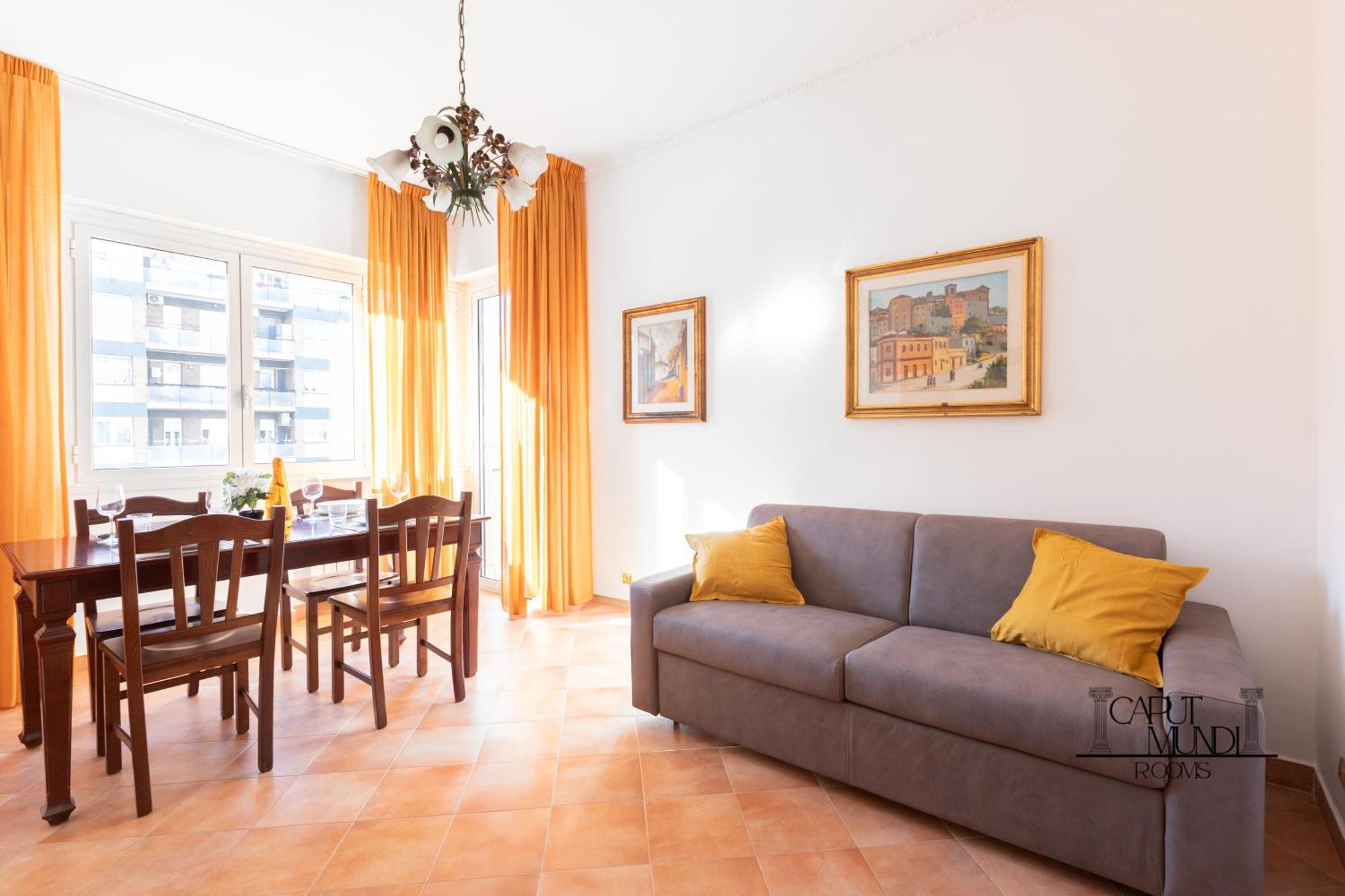 Caput Mundi Rooms - 100Mt To Metro A, Terrace, A-C, 15 Min To Center Roma Ngoại thất bức ảnh